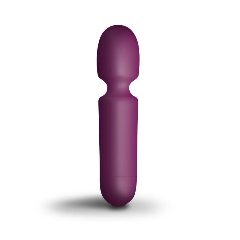 SugarBoo Playful Passion Wand Vibe Burgundy for Relaxation > Sex Toys > Mini Massagers - Tophatter Daily Deals