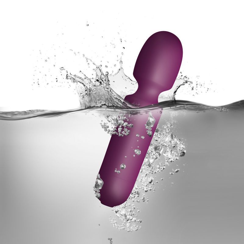 SugarBoo Playful Passion Wand Vibe Burgundy for Relaxation > Sex Toys > Mini Massagers - Tophatter Daily Deals