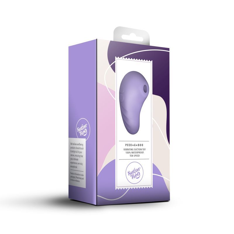SugarBoo Peek A Boo Air Pulse Vibe Lilac for Pleasure > Vibrators > Ladies > Clitoral Vibrators and Stimulators - Tophatter Daily Deals