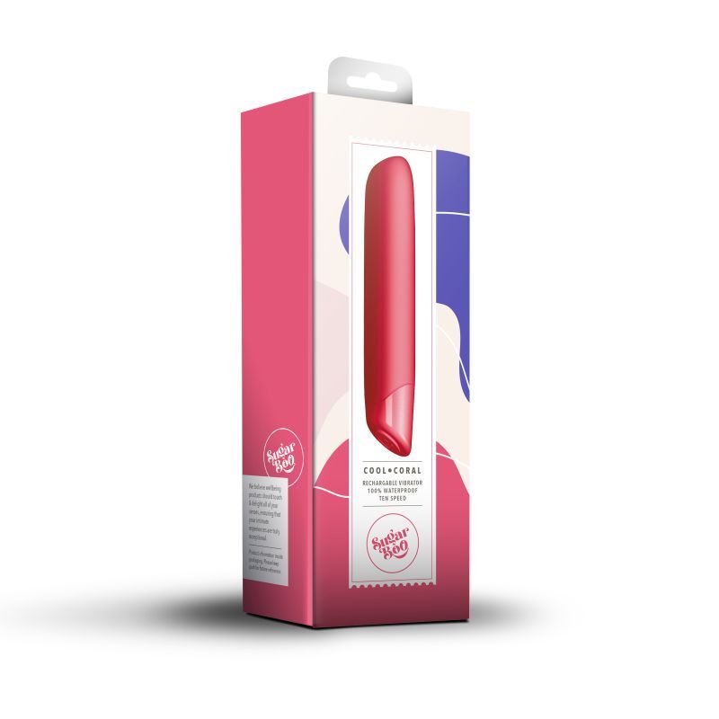 SugarBoo Cool Coral Bullet Vibe for Sensational Pleasure > Vibrators > Mini Vibrators - Tophatter Daily Deals