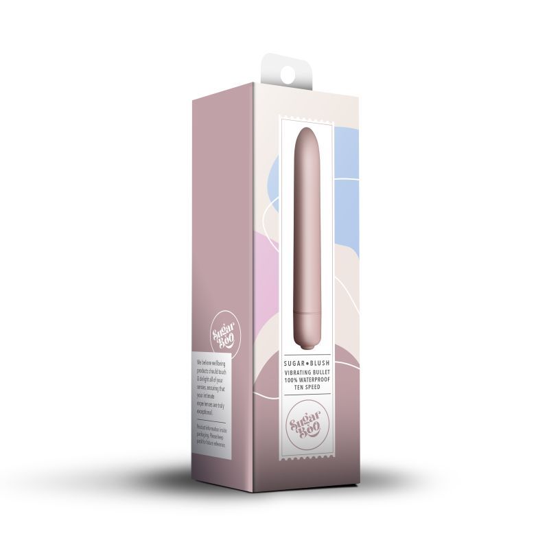 SugarBoo Bullet Vibrator - Waterproof Silicone Stimulator - Blush > Vibrators > Mini Vibrators - Tophatter Daily Deals