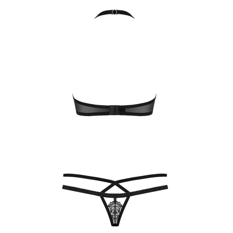 Black 2 Piece Set for Seductive Lingerie Nights > Clothes > Bra Sets - Tophatter Daily Deals