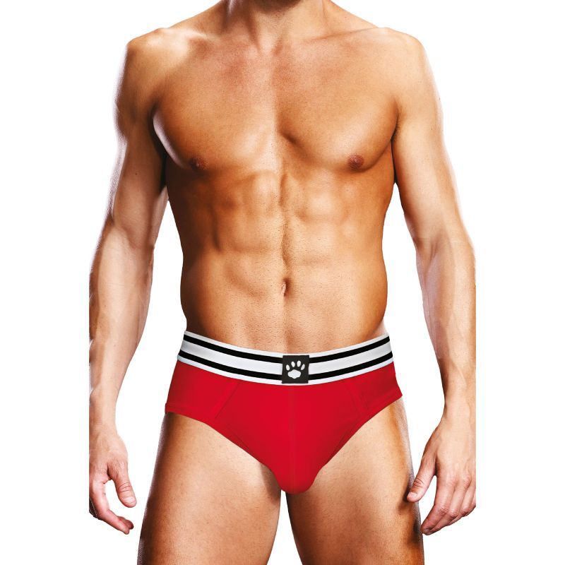 Prowler Open Back Brief White/Red > Clothes > Open Back Underwear - Tophatter Daily Deals