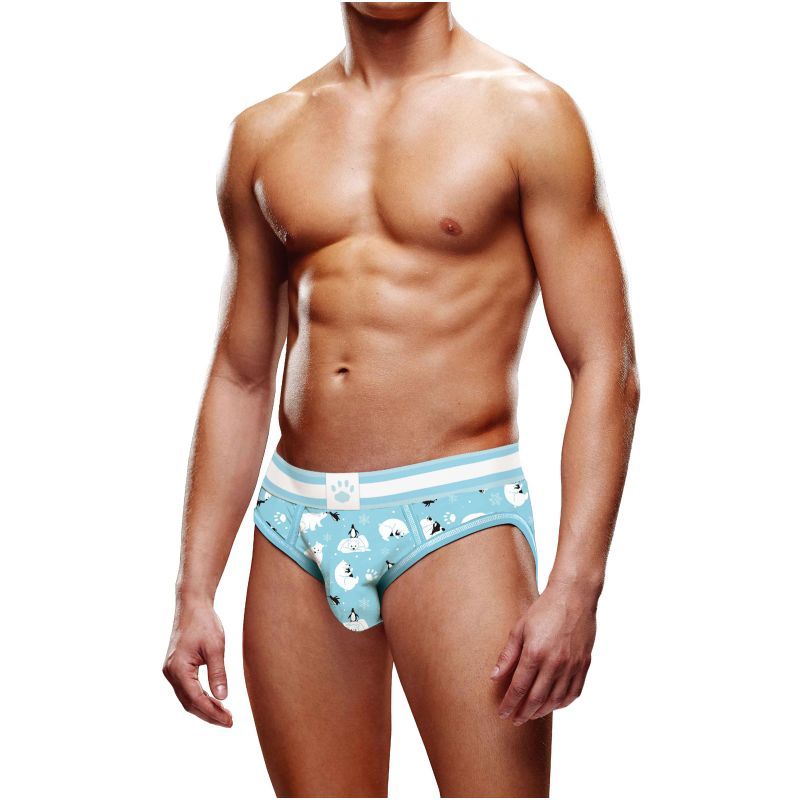Prowler Winter Open Back Brief with Fun Polar Design > Clothes > Open Back Underwear - Tophatter Daily Deals