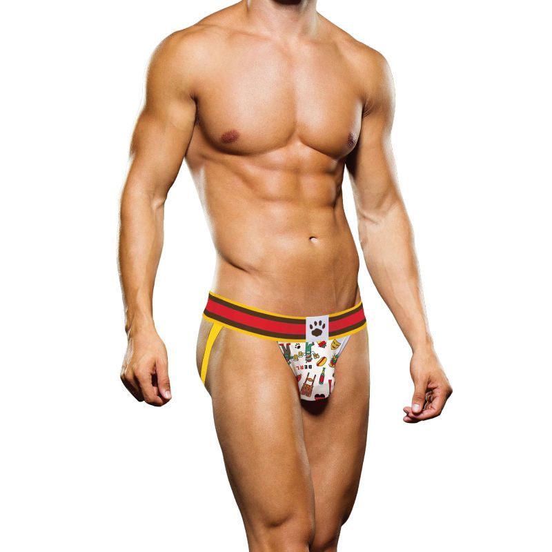 Prowler Berlin Jock Strap in Yellow and Red Colorway > Clothes > Jockstraps - Tophatter Daily Deals