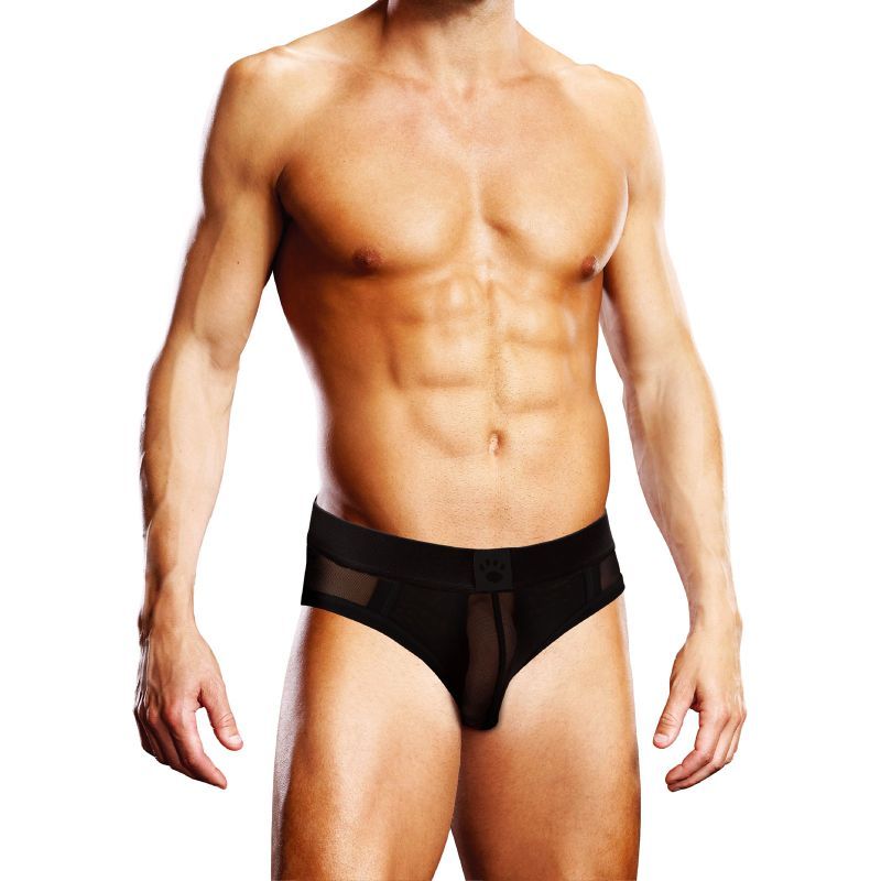 Prowler Mesh Open Back Brief Black > Clothes > Open Back Underwear - Tophatter Daily Deals