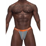 Male Power Casanova Uplift Micro Thong in Grey for Men > Clothes > Mens G-Strings - Tophatter Daily Deals