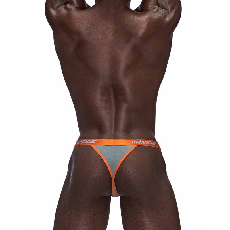 Male Power Casanova Uplift Micro Thong in Grey for Men > Clothes > Mens G-Strings - Tophatter Daily Deals