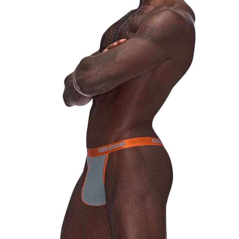 Male Power Casanova Uplift Micro Thong in Grey for Men > Clothes > Mens G-Strings - Tophatter Daily Deals