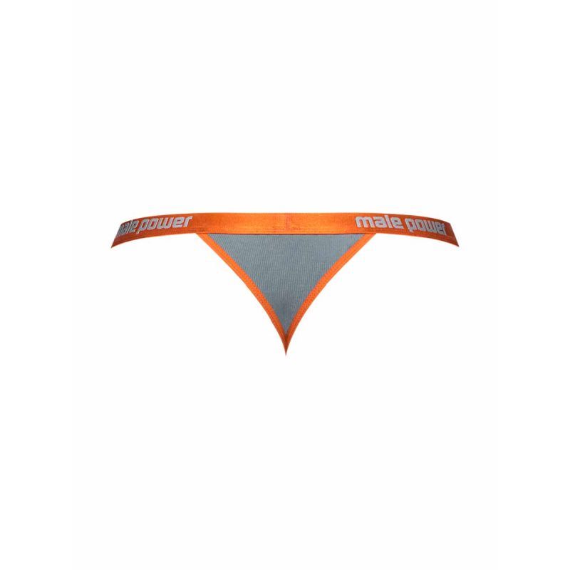 Male Power Casanova Uplift Micro Thong in Grey for Men > Clothes > Mens G-Strings - Tophatter Daily Deals