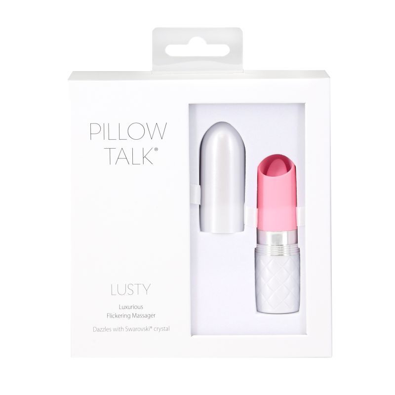 Pillow Talk Lusty Flickering Massager Pink Clitoral Vibrator > Vibrators > Standard Vibrators - Tophatter Daily Deals