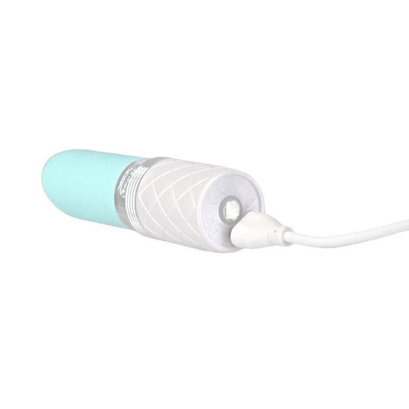 Pillow Talk Lusty Flickering Massager Teal Clitoral Vibrator > Vibrators > Standard Vibrators - Tophatter Daily Deals