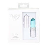 Pillow Talk Lusty Flickering Massager Teal Clitoral Vibrator > Vibrators > Standard Vibrators - Tophatter Daily Deals
