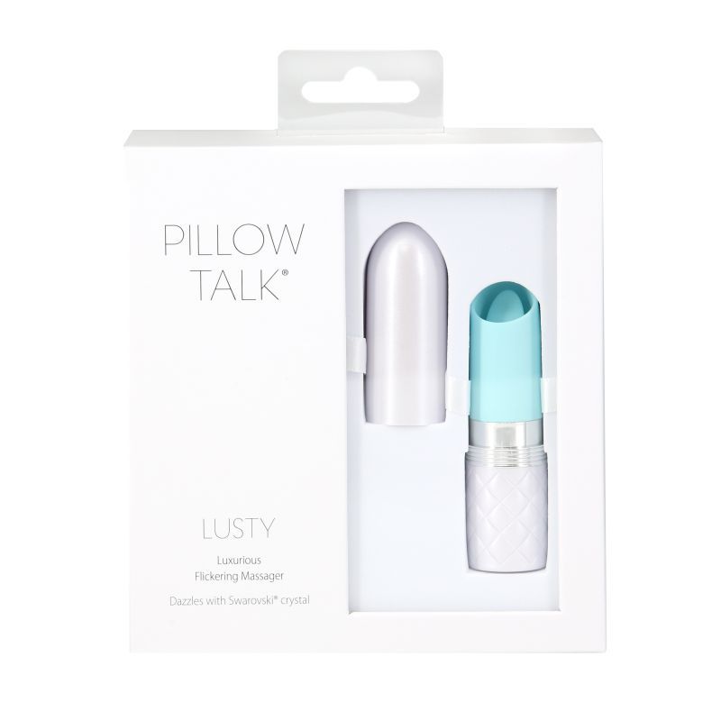 Pillow Talk Lusty Flickering Massager Teal Clitoral Vibrator > Vibrators > Standard Vibrators - Tophatter Daily Deals