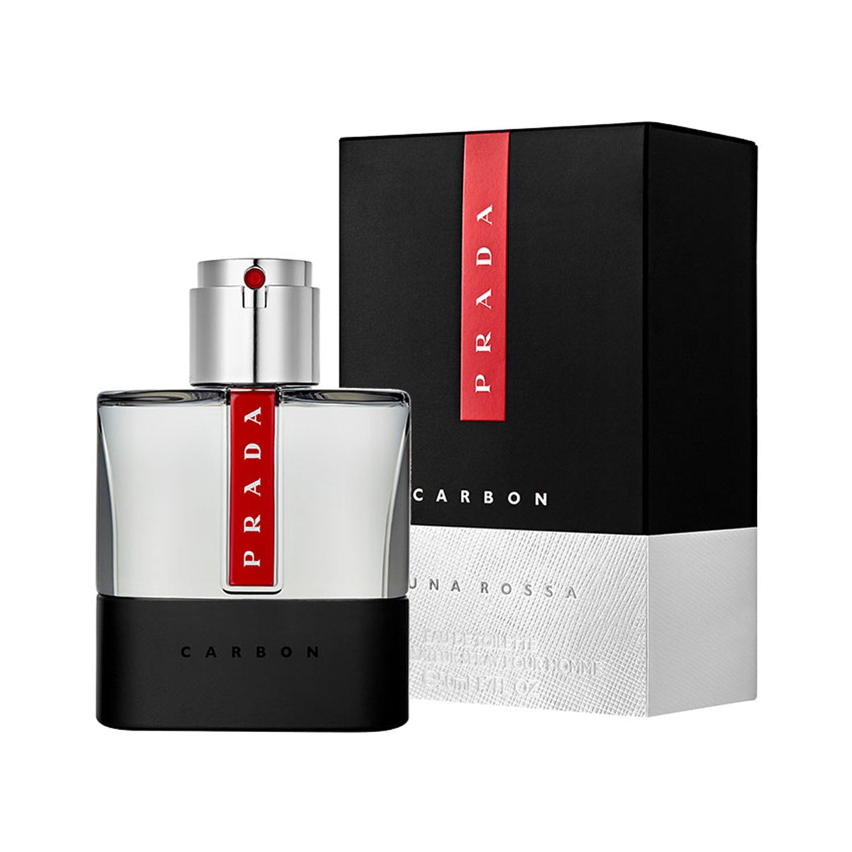 Prada Luna Rossa Carbon Eau De Toilette 50ml Spray - Tophatter Daily Deals