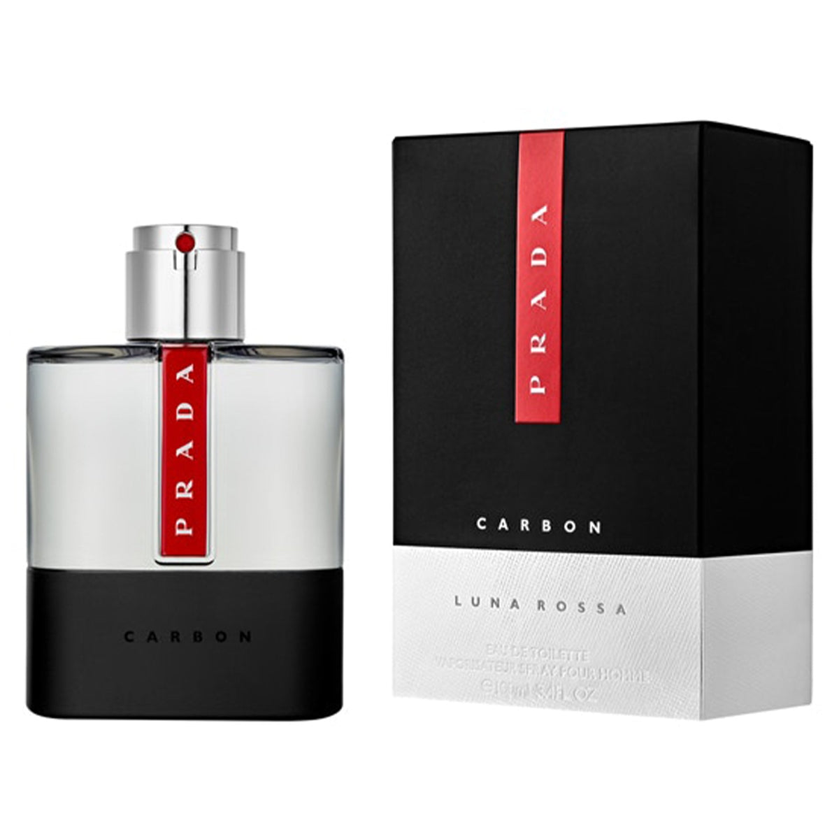 Prada Luna Rossa Carbon Eau De Toilette 100ml Spray - Tophatter Daily Deals