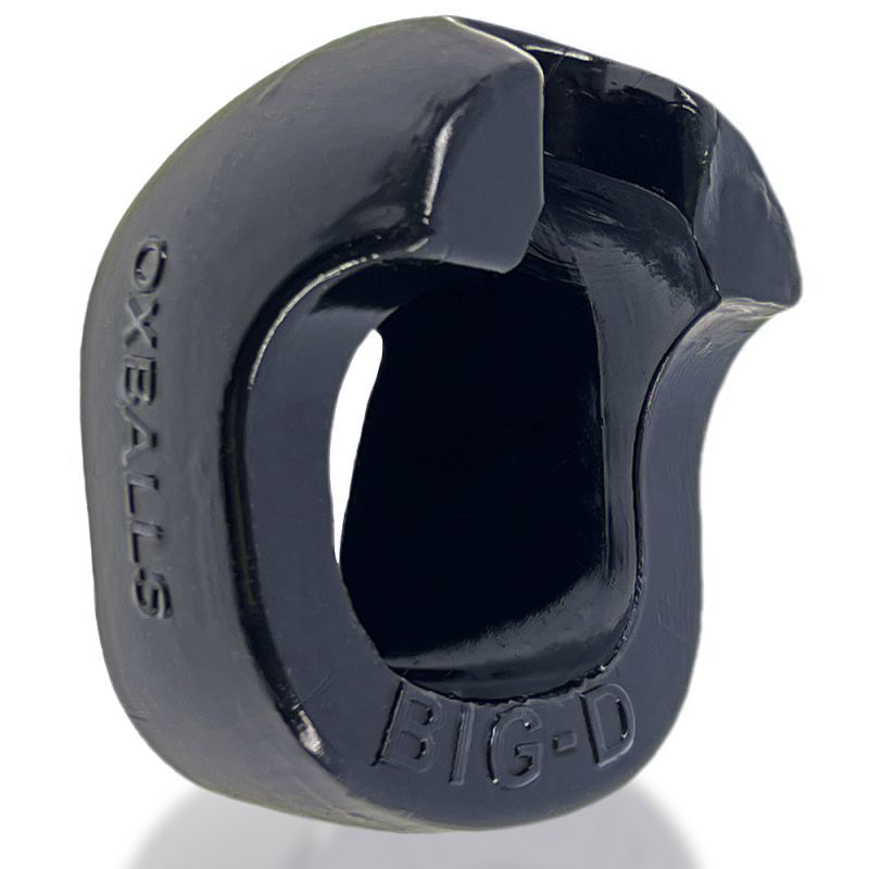 Big D Shaft Grip Cock Ring Black > Cock Ring > Single - Tophatter Daily Deals