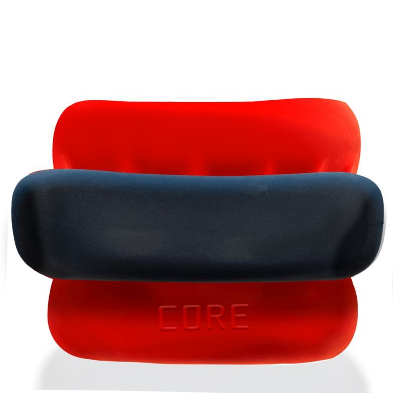 Ultracore Core Ballstretcher with Axis Ring in Red Ice > Sex Toys For Men > Ball Stretchers - Tophatter Daily Deals