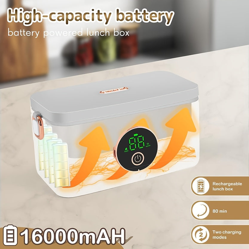 Electric Self-Heating Lunch Box Appliances > Kitchen Appliances > Food Warmers & Chafing Dishes - Tophatter Daily Deals