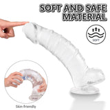 Denny Dong Clear XXL (40cm Length, 14cm Diameter) – Large Realistic Dildo with Suction Cup > Dildos > Oversized Toys - Tophatter Daily Deals