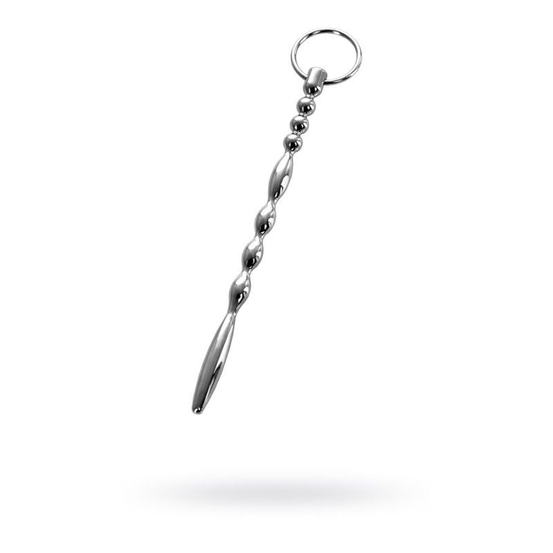 Silver Metal Urethral Plug with Ring > Sex Toys For Men > Sounding Rods - Tophatter Daily Deals