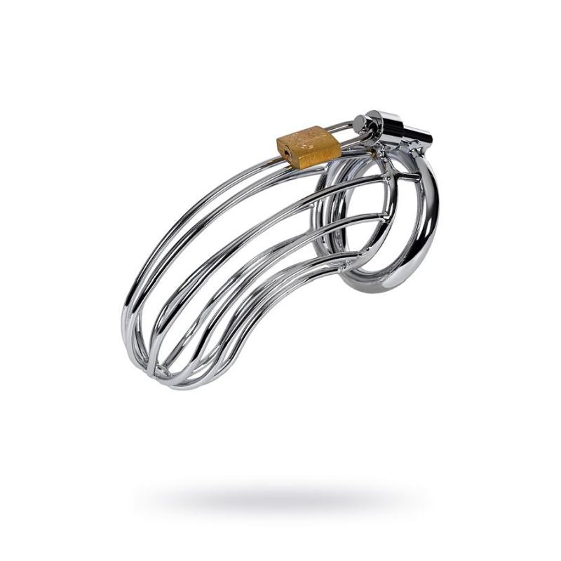 Silver Metal Birdcage Cock Cage Chastity Device > Bondage Gear > Male Chastity - Tophatter Daily Deals