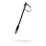 Silver Metal Urethral Plug with Ring for Pleasure and Stimulation > Sex Toys For Men > Sounding Rods - Tophatter Daily Deals