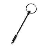 Silver Metal Urethral Plug with Ring for Pleasure and Stimulation > Sex Toys For Men > Sounding Rods - Tophatter Daily Deals