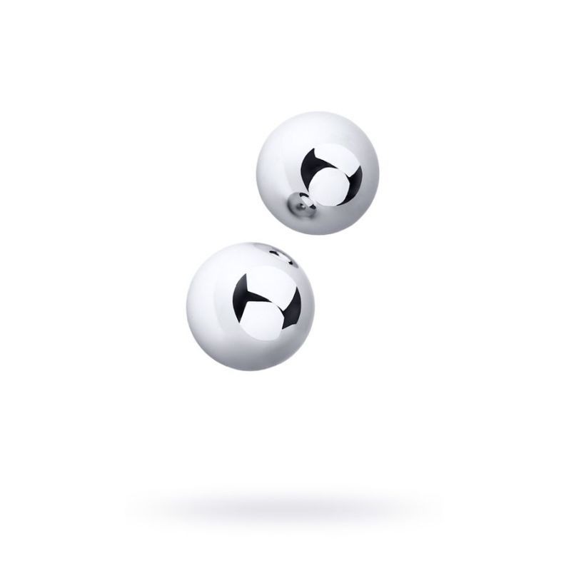 Silver Metal 2 Piece Vaginal Balls 3 Centimeters – Medical Steel Vaginal Balls > Sex Toys For Ladies > Vibrating Eggs - Tophatter Daily Deals
