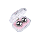 Silver Metal 2 Piece Vaginal Balls 3 Centimeters – Medical Steel Vaginal Balls > Sex Toys For Ladies > Vibrating Eggs - Tophatter Daily Deals