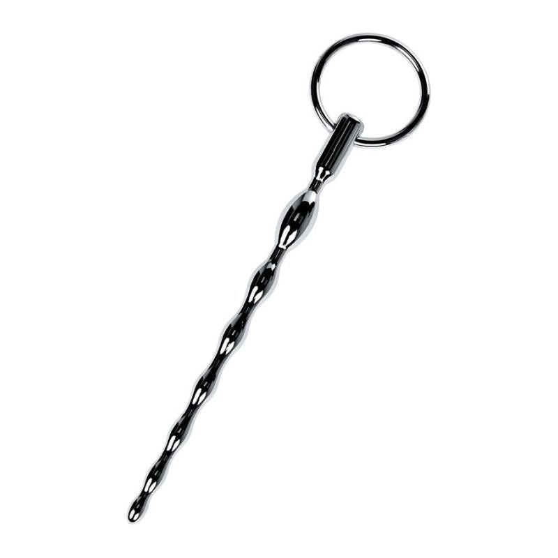 Silver Metal Braided Urethral Plug with Replaceable Rings – Metal Urethral Plug > Sex Toys For Men > Sounding Rods - Tophatter Daily Deals
