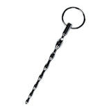 Silver Metal Braided Urethral Plug with Replaceable Rings – Metal Urethral Plug > Sex Toys For Men > Sounding Rods - Tophatter Daily Deals