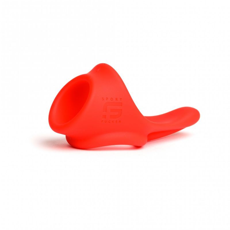 Tailslide Cock and Ball Sling (Red) – Premium Liquid Silicone Cock and Ball Sling > Cock Ring > Sling - Tophatter Daily Deals