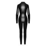 Power Wetlook Catsuit with Front Zipper > Clothes > Bodies and Playsuits - Tophatter Daily Deals