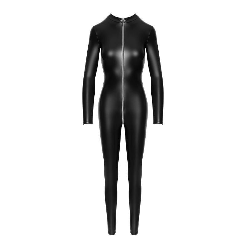Power Wetlook Catsuit with Front Zipper > Clothes > Bodies and Playsuits - Tophatter Daily Deals
