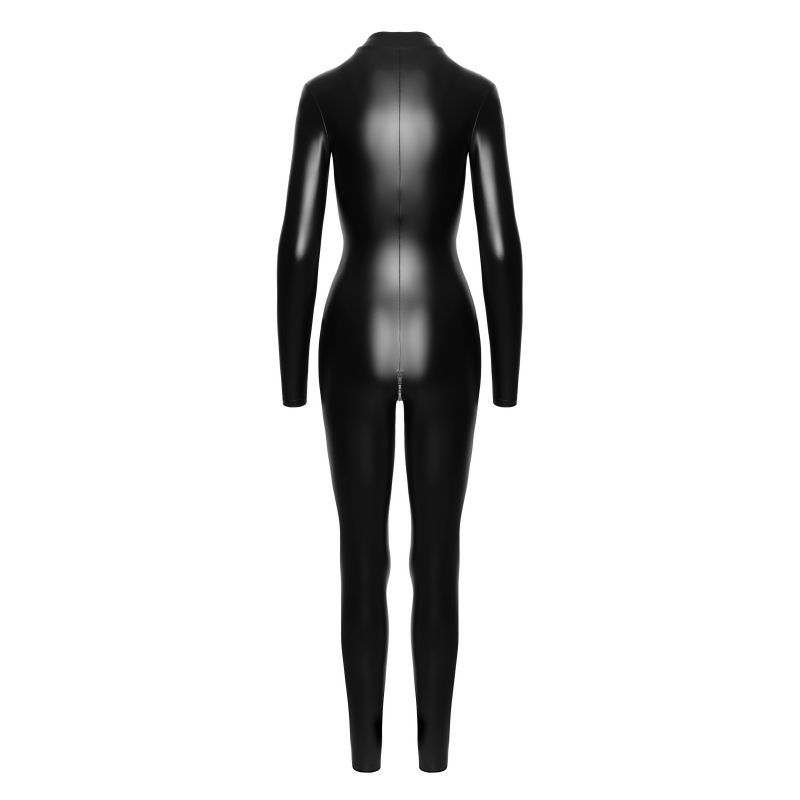 Power Wetlook Catsuit with Front Zipper > Clothes > Bodies and Playsuits - Tophatter Daily Deals