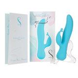 Kissing Swan Rabbit Vibrator 21cm Long 3.8cm Diameter > Vibrators > Ladies > Rabbit - Tophatter Daily Deals