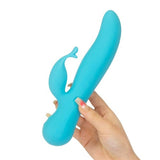 Kissing Swan Rabbit Vibrator 21cm Long 3.8cm Diameter > Vibrators > Ladies > Rabbit - Tophatter Daily Deals
