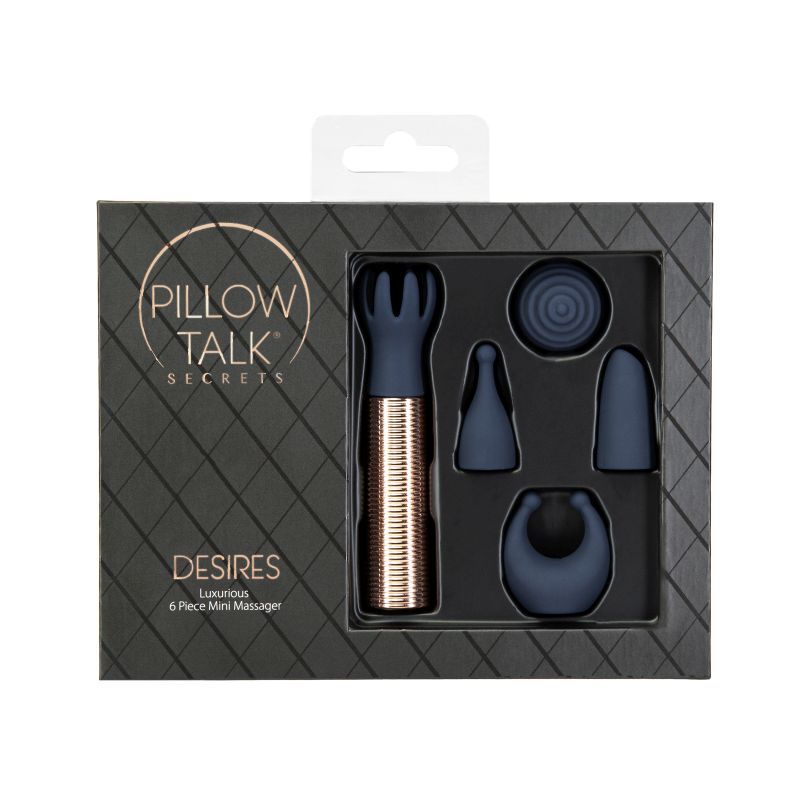 Pillow Talk Secrets Desires 6 Pc Massager Set for Pleasure > Vibrators > Mini Vibrators - Tophatter Daily Deals