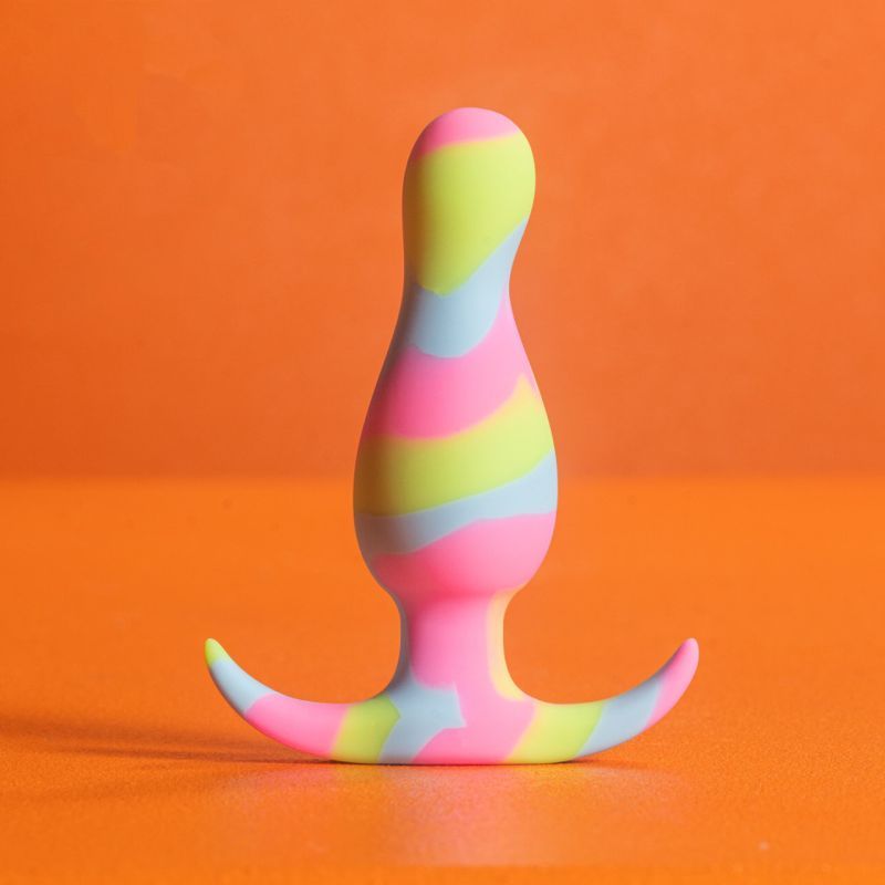 Avant Kaleido (Lime) – Ultrasilk Smooth Silicone Curved Vibrator > Anal Range > Vibrating Butt Plugs - Tophatter Daily Deals
