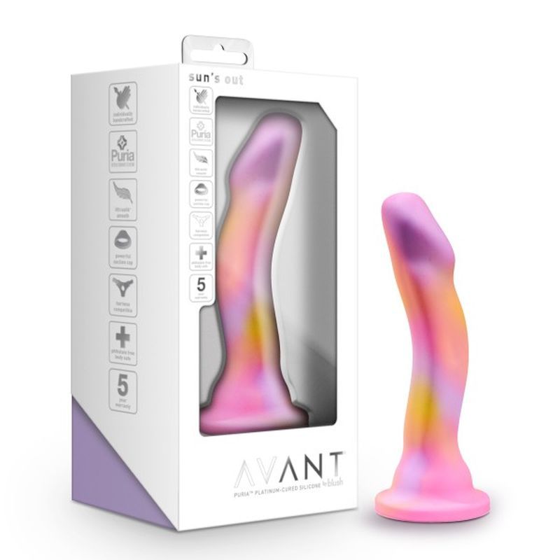 Avant Suns Out Pink Silicone 6.5 Inch Insertable Dildo > Dildos > Neutral Dildos - Tophatter Daily Deals