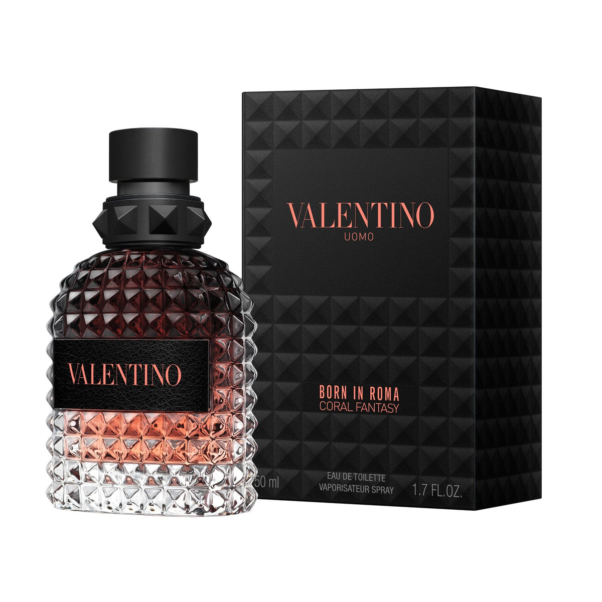 Valentino Born In Roma Uomo Coral Fantasy Eau De Toilette 50ml Spray - Tophatter Daily Deals
