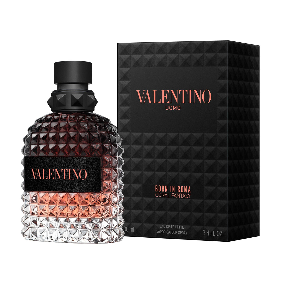 Valentino Born In Roma Uomo Coral Fantasy Eau De Toilette 100ml Spray - Tophatter Daily Deals