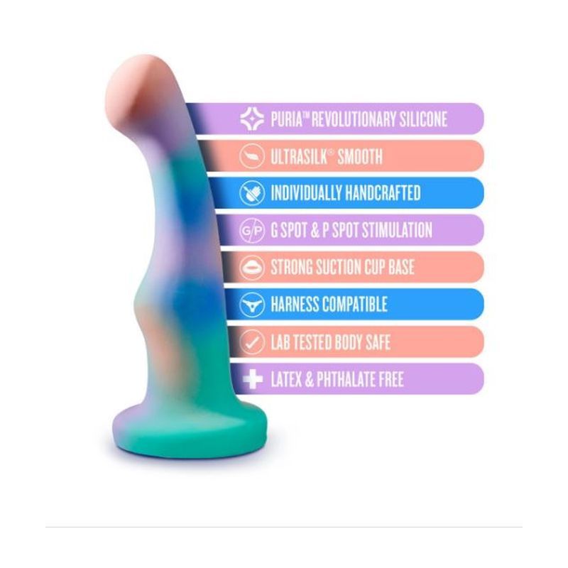 Avant Opal Dreams Aqua Silicone 6 Inch Dildo – Luxury Silicone Dildo > Dildos > Neutral Dildos - Tophatter Daily Deals