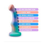 Avant Opal Dreams Aqua Silicone 6 Inch Dildo – Luxury Silicone Dildo > Dildos > Neutral Dildos - Tophatter Daily Deals