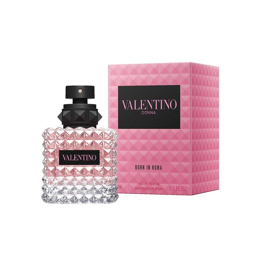 Valentino Born in Roma Donna Eau De Parfum 50ml Spray - Tophatter Daily Deals