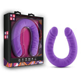 Ruse Silicone Slim 18in Purple Double Dong Dildo 1.5in Wide > Dildos > Double Dildos - Tophatter Daily Deals
