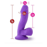Ruse Juicy Purple Dong 7 Inch Realistic Dildo > Dildos > Realistic Dildos - Tophatter Daily Deals