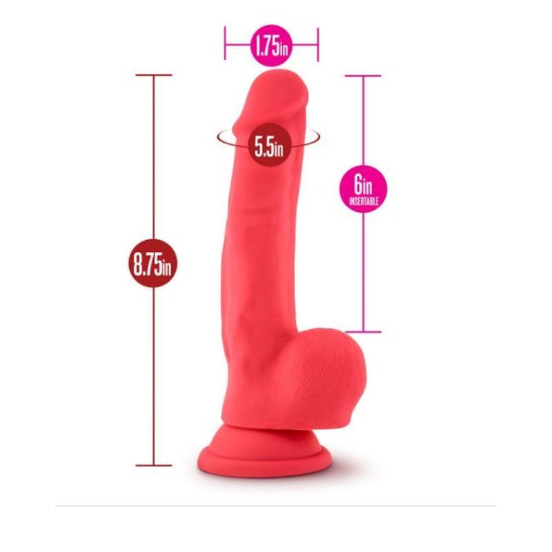 Ruse Shimmy Cherise Dong 6 Inch Realistic Dildo > Dildos > Realistic Dildos - Tophatter Daily Deals