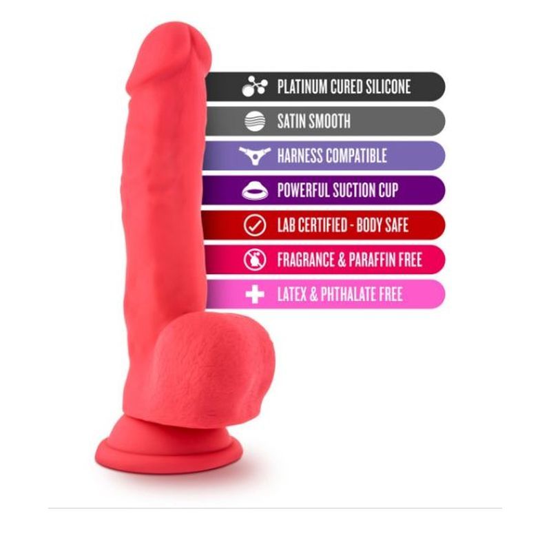 Ruse Shimmy Cherise Dong 6 Inch Realistic Dildo > Dildos > Realistic Dildos - Tophatter Daily Deals